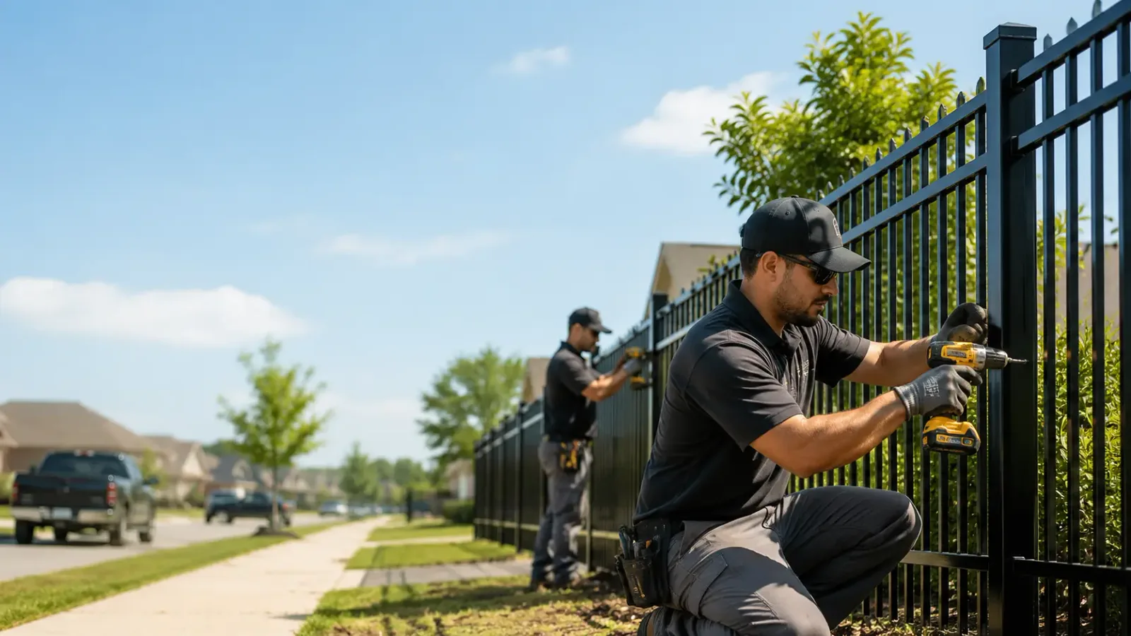 Metal Fence Installation in Mendon, NY